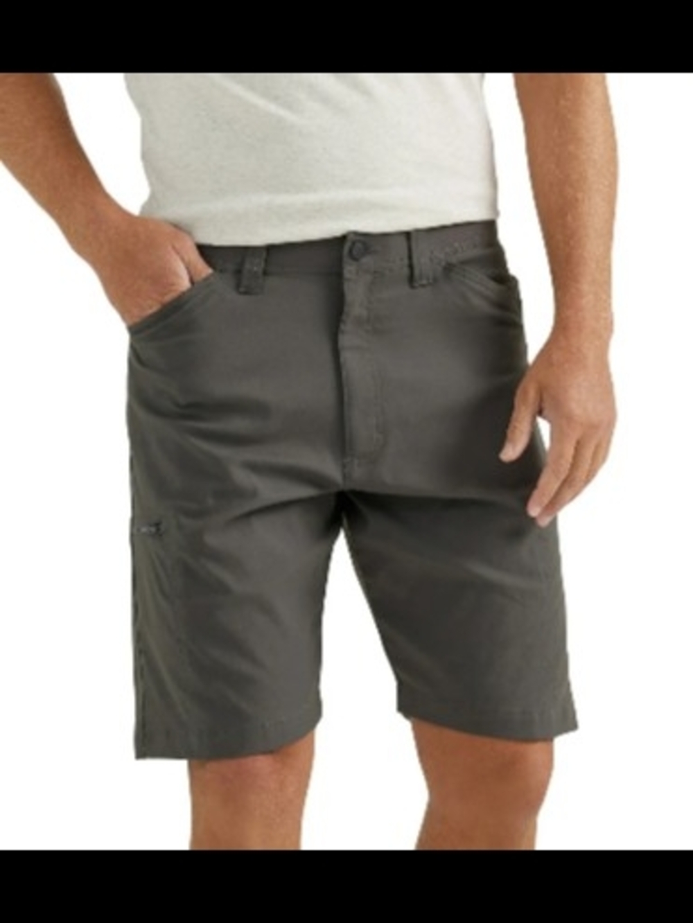 Wrangler Men's Dark Gray Cargo Shorts
